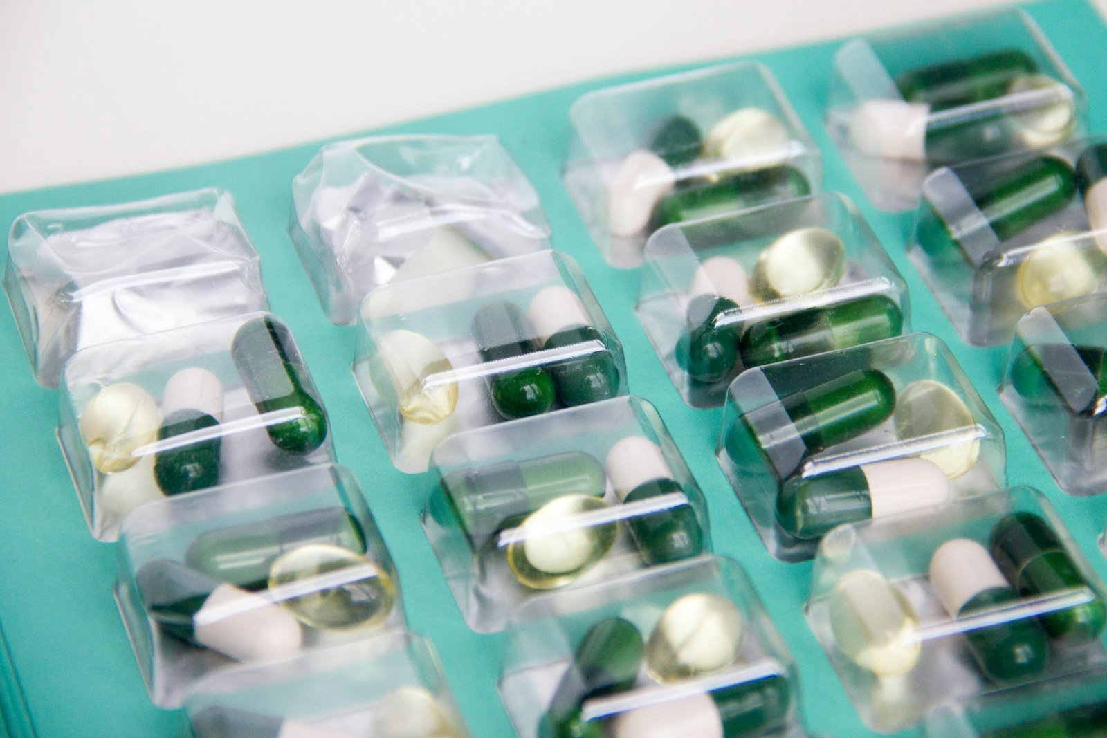 Medicamentos em cartela blíster